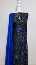 Luxury Maqbal Collection - Blue