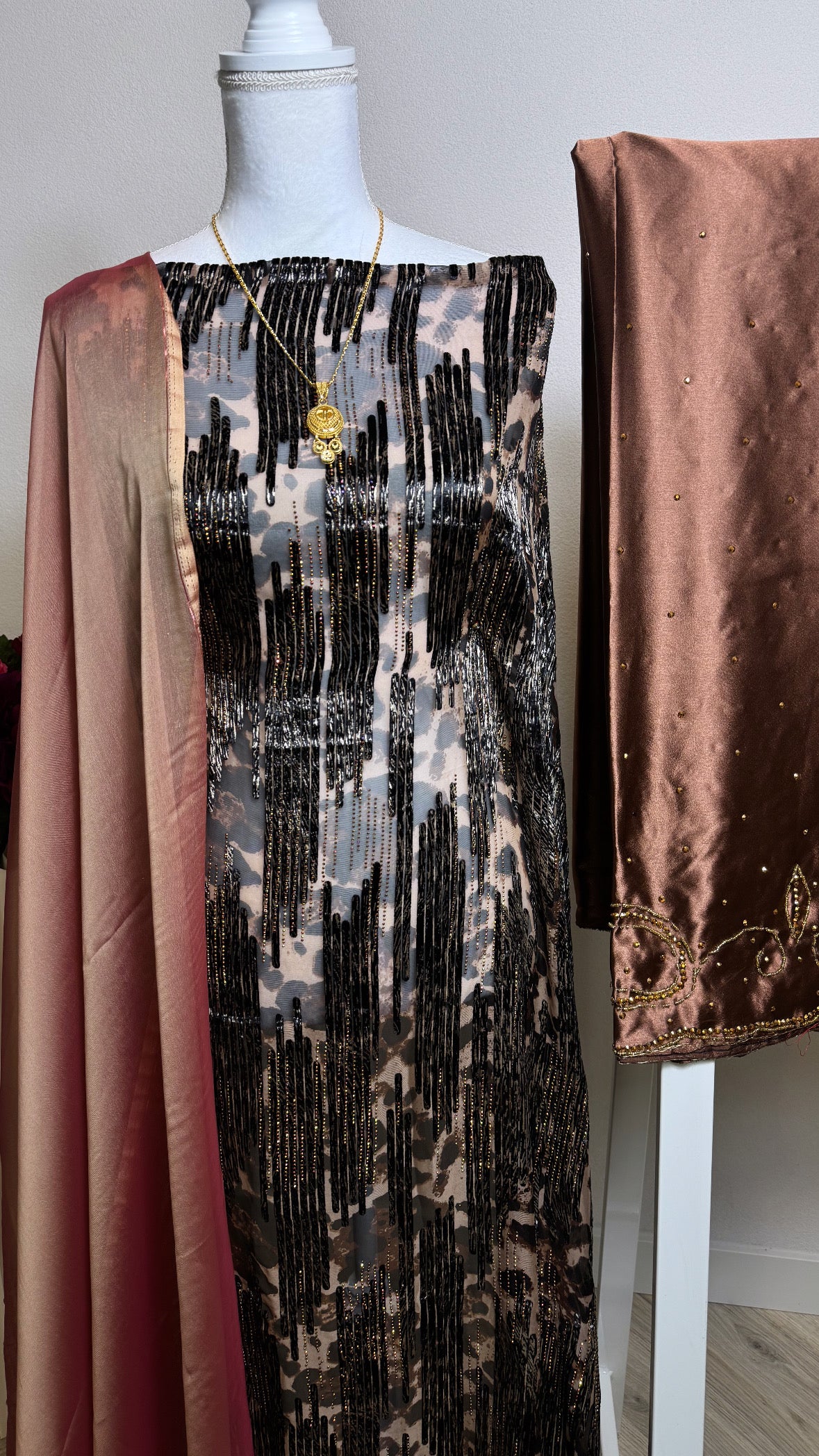 Luxury Maqbal Collection - Dark Brown