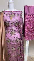 Pearl Floral Dirac Set - Purple & Pink