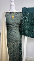 Pearl Lace Dirac Set - Green