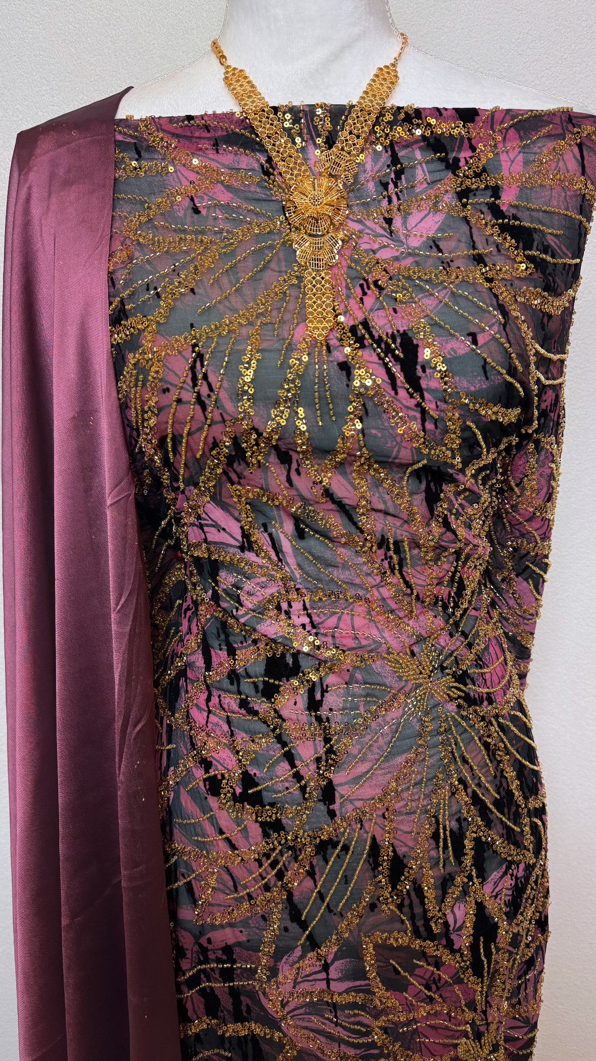 Luxury Stone Dirac Set - Burgundy
